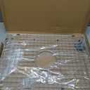 Serene Valley Sink Bottom Grid 21" X 15-1/2", Centered Drain with Corner Radius 3/8", Sink Protector SVH2116C