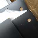 SoBuy Wall Cabinet Laundry Room, Medicine Cabinet for Bathroom Kitchen Garage, 3 Doors Wall Storage Cabinet with Adjustable Shelf, Black FRG231-L-SCH