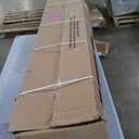 FloorTags Vinyl Mesh Entry Mat 4 x 16  Gray Heavy-Duty Open-Back Mat with Scraper Design for Cleaner, Drier Entrances | Indoor/Outdoor Drainage (Grey)