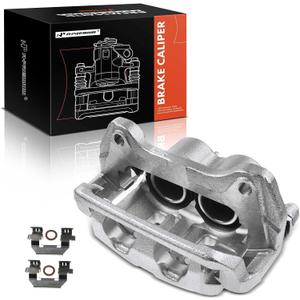 A-Premium Disc Brake Caliper Assembly with Bracket Compatible with Select Honda Models - Odyssey 2011 2012 2013 2014 2015 2016 2017 - Front Left Driver Side