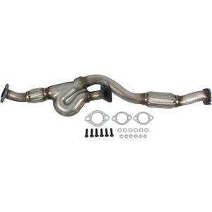 Front Exhaust Flex Y Pipe with Gaskets and Nuts for Hyundai,Kia