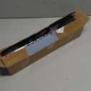 Door Security Bar - Upgraded Anti-Slip Base, Heavy Duty Burglar Door Stopper Stick, 28-52" Adjustable Barricade Safety Jammer Stoper for Front Door Patio Sliding Glass Window, Black (Pack of 1)