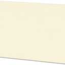 96 Pack Mini Place Cards 3.5 x 2 Folded Table Tent Cards, 80lb Cover Blank Printable Name Cards for Weddings, Parties, Events & Food Labels (Cream Linen)