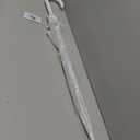 Adult Clear Bubble Rain Umbrella with Dome Canopy and Lightweight Wind and Rain Protection (52 Inch Arc, White)