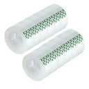 12 Rolls Transparent Tape Refills Rolls 3/4-Inch x 1000 inch, 1 inch Core, Clear Gift Wrapping Tape Refill Roll for Office, Home, School