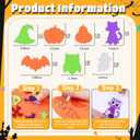 Max Fun 336PCS Halloween Crafts for Kids, Halloween Activities Foam Pumpkins for Crafts Stickers Gift Kits, DIY Art and Craft Set for Holiday Classroom Decorations Party Favors Supplies