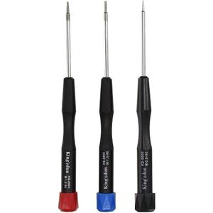 Set of 3 Pentalobe Screwdrivers, Uacen 5 Point 0.8 1.2 1.5 Precision Screwdriver Set or P2 P5 P6 or TS1 TS4 TS5 for Apple iPhone Macbook Pro Air Repair Tool Set