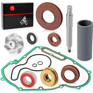 Water Pump Seal Rebuild Kit Impeller + Driver + Shaft + Oil Seal + COVER GASKET For Polaris RZR 800 Ranger 700 800 Sportsman 700 800 2002-2014 Water Pump Seal Rebuild Kit Impeller + Driver + Shaft + Oil Seal + COVER GASKET For Polaris RZR 800 Ranger 700 800 Sportsman 700 800 2002-2014