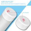 5 x Silicone Boot for Owala Water Bottle 24 oz 32 oz 40 oz, Anti-Slip Protective Sleeve for FreeSip/Twist/Flip Stainless Steel Water Bottles Accessories (White)