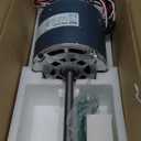 RV AC Fan Motor Replaces Fasco D1092 Coleman mach 1468-3069 7184-0156 7184-0432 Zhongshan Broad-Ocean Y6L457D01L, 1/3HP 115 V 1675/1080RPM 2 Speed Air Conditioner Condenser LEUNGOO Include a Capacitor