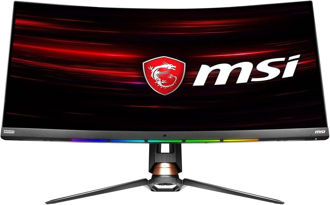 MSI Non-Glare Ultra Wide 21: 9 Aspect ratio 3440 X 1440 (Uwqhd) 144Hz Refresh Rate 1ms HDR 400 3K Resolution 34" Freesync Curved Gaming Monitor (OPTIX MPG341CQR),Black