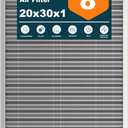 20x30x1 Reusable Air Filter, Washable, MERV 8, Permanent Electrostatic Air Filter, Lasts a Lifetime, Breathe Safely at Home or in the Office