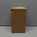 9.5" Blue Ceramic Vase - Minimalist Blue and Gold Flower Vase, Blue Decor Large Pampas Grass Vase, Boho Decorative Centerpiece Vase for Home Decor, Table, Shelf, Mantel, and Entryway (Medium)