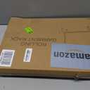 JIUYOTREE Metal Clothing Rack with Wheels, 43.3 Inches Rolling Clothes Garment Coat Rack with Bottom Shelf, Clothing Rack for Hanging Clothes, Coats, Skirts, Shirts, Sweaters, White