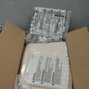 Besrey Kids Play Tent 2 in 1 with Padded Mat and Lights, Large Kids Playhouse with 2 Doors & 4 Windows, Indoor & Outdoor, Christmas Toddler Tent, 51" x35" x 51" (White)