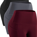 CADMUS High Waist Athletic Shorts for Womens Yoga Fitness Running Shorts with Deep Pockets XL