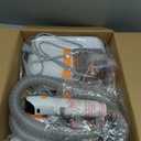 Dog Grooming Vacuum, Dog Grooming Kit with Pet Clippers, 12,000Pa Pet Hair Vacuum for Dogs, Low Noise Home Cleaning Tool in 1, PG10 (Orange)