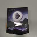 GUSGU G910 2K Quad HD Webcam for PC, with Microphone & Light & Privacy Cover, Web Camera for Desktop Computer/Laptop/MacBook, USB Streaming Camera