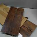 KLM Liquor Bottle Display Shelf, Coffee Syrup Rack Organizer, 3 Step Countertop Liquor Wine Rack, mini bar,liquor cabinet, Home Retro Bar Shelf Stand for Liquor Whiskey, Spirits