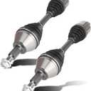 Pair (2) Front CV Axle Shaft Assembly fits for Ram 1500 (only 4WD) 3.0L 3.6L 4.7L 5.7L 2012-2022, for Ram 1500 Classic (only 4WD) 2019-2020, Driver and Passenger Side,not for RWD/2WD