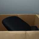 Fizzin Ergonomic Office Chair, Ergonomic Desk Chair with Adjustable Lumbar Support, Mesh Computer Chair with Comfy Flip-up Armrests, Executive Task Chair for Home Office (Black)