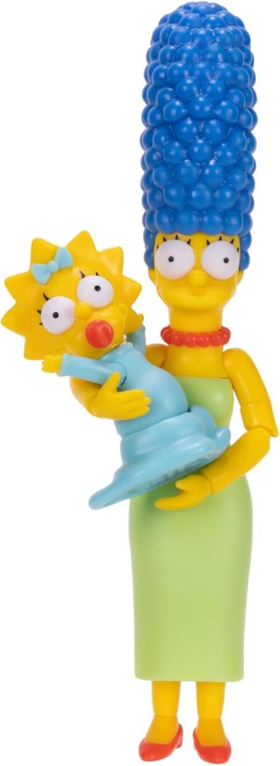 The Simpsons 5" Action Figure Marge Simpson with Maggie Simpsons Wave #3