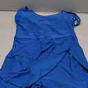 Aleumdr One Piece Swimdress Swimsuit for Women Tummy Control Split Swim Dress Skirt Bathing Suit with Pockets L