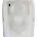 EuroBath 2-Stage Baby Bath Tub, White - Large, Long Lasting Baby Essentials, Must-Have Baby Bathtub, Newborn Essentials, Infant Bathtub & Baby Care Products for Registry