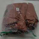 Coffee Luxury PU Leather Car Seat Covers Full Set Waterproof Car Seat Cover All Season Fit for SUV Sedan Van Airbag Compatible Elegance