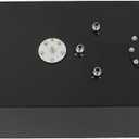 labwork 15 Gallon 57L Aluminum Racing Drift Fuel Cell Tank with Cap and Level Sender Black