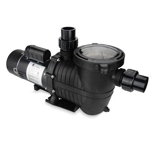 Pureline 1 HP Pure Flow Pump, Inground Pool, Single Speed, 115-230 Volt