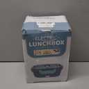 Electric Lunch Box Food Heater, 3 in 1 Ultra Quick Heated Lunch Boxes for Adults, 12V/24V/110V Portable Food Warmer for Car/Truck/Office With Fork Spoon and Insulated Carry Bag (Gray)