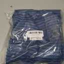 Mecatny Corduroy Decorative Throw Pillow Covers 16x16 Set of 2 for Sofa Living Room, Soft Neutral Boho Couch Pillow Covers for Home Decor, Navy Blue