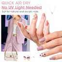 6 x GELLEN Nail Polish Neutral Earth Tones, Nude Dusty Rose Fall Winter Air Dry Regular Nail Polish 6-color Set for Finger Toe Nails Home Salon All Seasons, Not UV Gel, Hema Free, Non Toxic, TPO Free