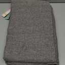 BALCONY & FALCON Rectangle Tablecloth Washable Wrinkle Resistant and Water Proof Table Cloth Decorative Linen Fabric Tablecloths for Dining Parties Kitchen Wedding and Outdoor Use (Gray, 90x156)