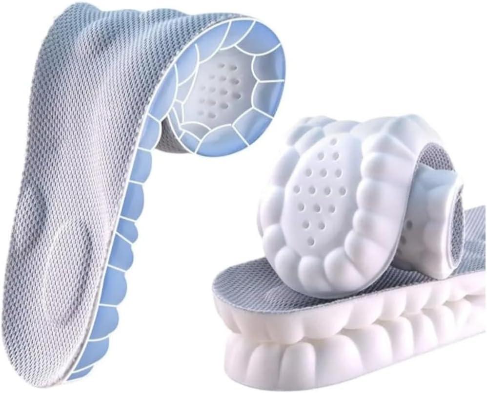 9.5 Shoe Insoles - Comfortable Shoe Pads Inserts for Men & Women | 4D Cloud Foot Insoles - Shock Absorbing & Breathable for Daily Use ', Man: 6.5-7.5/Women: 8-9