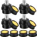 4 Pack Air Compressor Silencer, 1/2'' Air Compressor Intake Filter Silencer and 20mm Filter Noise Muffler Replacement Parts