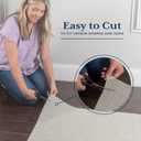 Veken Runner Rug Pad Gripper for Hardwood Floors, Non Slip 2.5x7 Ft Rug Pads for Area Rugs, Thick Rug Grippers for Tile Floors, Under Carpet Anti Skid Mat, Keep Your Rugs Safe and in Place