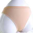 Daydance Girl's Women's Ballet Briefs Tan Cotton Seamless Dance Underwear for Gymnastics, Daily Life (4-6 Years)