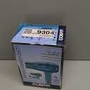 Conair Cord-Keeper Dryer with Folding Handle and Retractable Cord, 1875W Travel Hair Dryer, Ionic Technology, Teal (Blue)