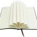 3 x Business Notebook, 1 8.3-inch x 5.7-inch A5 hardcover PU leather notebook, 8mm grid 200 pages -100 study and office notebooks diary (Pink)