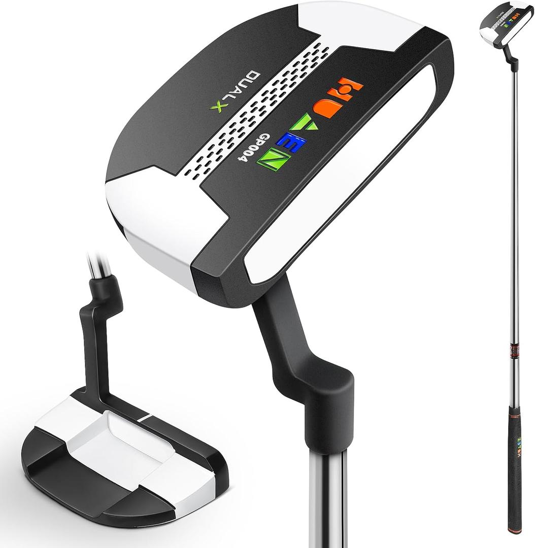 Golf Putter for Men and Women Right Handed Putters w Aim Line Golf Head Cover Included-34 Inches (Right Hand)
