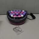 Remington Ionic Conditioning Hair Setter, 20 Velvet Hair Rollers, 6 Large (1), 10 Medium (1"), 4 Small (), Blowout Style Hair Curlers (pink)