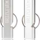 Survival Whistles 4-Pack & 6-Pack, Aluminum Emergency Safety Whistle with Lanyard and Keychain, Waterproof & Unbreakable for Hiking, Camping, Dog Training, Coaching, Emergency Kits