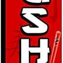 4 Less Co SUSHI - Windless Swooper Flag Feather Banner Sign 3x11.5 ft Tall (Flag Only) rq22