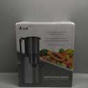 Cold Press Juicer, Masticating Juicer with Wide Feed Chute, Slow Juicer Machines Fit Whole Vegetables and Fruits with High Juice Yield, Easy to Clean (Black)