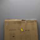 Mxfurhawa Iron Wire Laundry Hamper With Rolling Lockable Wheels, Folding Laundry Storage Basket with Handles,Detachable Liner Collapsible Dirty Laundry Cart Sorter Clothes Basket Organizer (23.6 inch) (White)