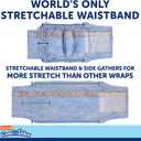Hartz Comfitables Disposable Male Dog Wraps with Stretchy Waistband, Extra Small 46 Count