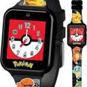 Pokemon Kids Smartwatch - Interactive LED Screen Watch with 10 Custom Watch Faces, Games, Camera, Alarm, Step Tracker & More - Fun Tech Gift for Boys and Girls - Fits Wrists 5.5'' to 8.0"