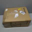 3 Lights Floor Lamp, Industrial Tree Lamp for Living Room Bedroom, Black Modern Dimmable Farmhouse Standing Lamp, Tall Pole with Clear Glass Shade